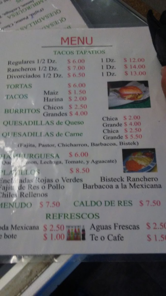 J.B Junior Taqueria Menu - Image 5